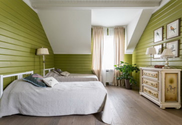 Мансардный этаж в доме: Как обустроить? Особенности, которые нужно учесть (170+ Фото спальни, ванной, детской)