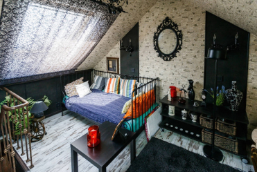 Мансардный этаж в доме: Как обустроить? Особенности, которые нужно учесть (170+ Фото спальни, ванной, детской)