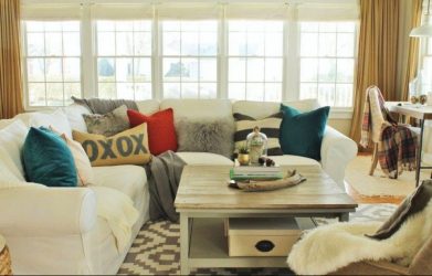 Накидки на диван и кресло: Как сшить своими руками? 120+ (Фото) Идей для Вашего дома