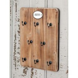 Настенная ключница в прихожую: 140+ (Фото) Оригинальных вариантов своими руками