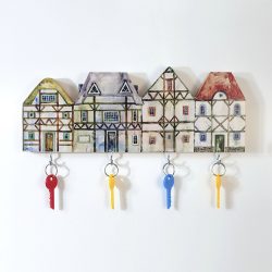 Настенная ключница в прихожую: 140+ (Фото) Оригинальных вариантов своими руками