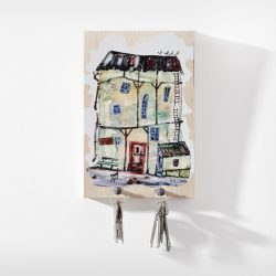 Настенная ключница в прихожую: 140+ (Фото) Оригинальных вариантов своими руками