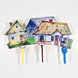 Настенная ключница в прихожую: 140+ (Фото) Оригинальных вариантов своими руками