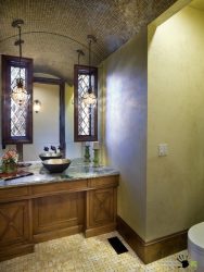 Натяжной потолок в ванную комнату (125+ Фото Плюсы и минусы) Лучшее решение или дань моде?