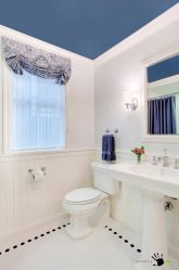 Натяжной потолок в ванную комнату (125+ Фото Плюсы и минусы) Лучшее решение или дань моде?