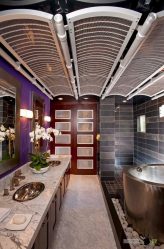 Натяжной потолок в ванную комнату (125+ Фото Плюсы и минусы) Лучшее решение или дань моде?