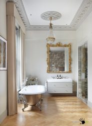 Натяжной потолок в ванную комнату (125+ Фото Плюсы и минусы) Лучшее решение или дань моде?