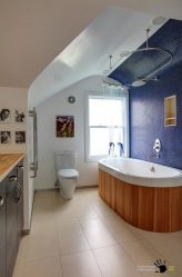 Натяжной потолок в ванную комнату (125+ Фото Плюсы и минусы) Лучшее решение или дань моде?