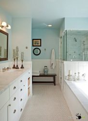 Натяжной потолок в ванную комнату (125+ Фото Плюсы и минусы) Лучшее решение или дань моде?