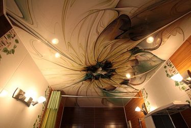 Натяжной потолок в ванную комнату (125+ Фото Плюсы и минусы) Лучшее решение или дань моде?