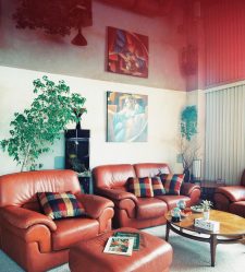 Современные натяжные потолки (матовые, глянцевые, двухуровневые). Выбор и установка от А до Я + 230 ФОТО