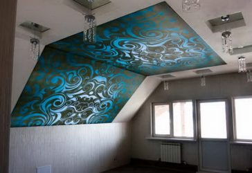 Современные натяжные потолки (матовые, глянцевые, двухуровневые). Выбор и установка от А до Я + 230 ФОТО