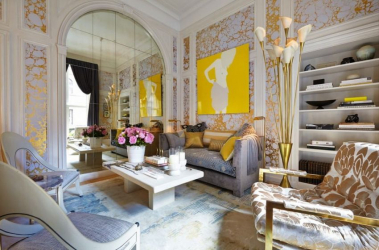 Обои с шелкографией – Свежая идея для ценителей красоты (160+ Фото)