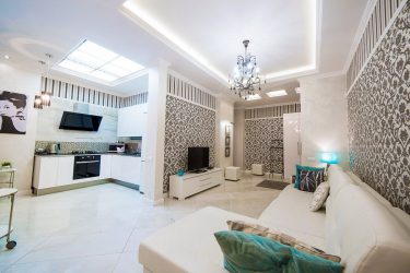 Обои в интерьере (прихожей, гостиной, спальни, кухни). От теории к практике + 190 ФОТО