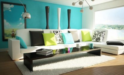 Обои в интерьере (прихожей, гостиной, спальни, кухни). От теории к практике + 190 ФОТО