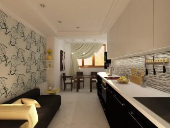 Обои в интерьере (прихожей, гостиной, спальни, кухни). От теории к практике + 190 ФОТО