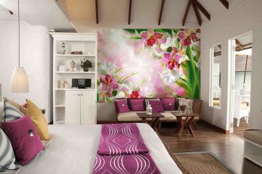 Обои в интерьере (прихожей, гостиной, спальни, кухни). От теории к практике + 190 ФОТО