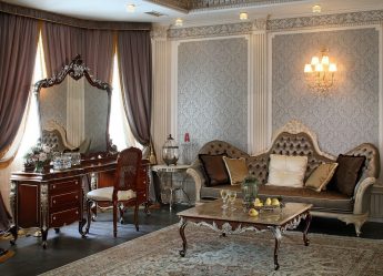 Обои в интерьере (прихожей, гостиной, спальни, кухни). От теории к практике + 190 ФОТО