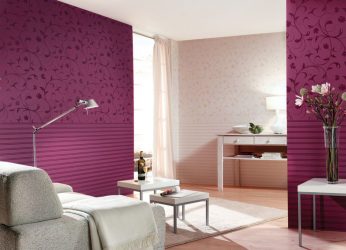 Обои в интерьере (прихожей, гостиной, спальни, кухни). От теории к практике + 190 ФОТО