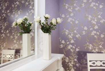 Обои в интерьере (прихожей, гостиной, спальни, кухни). От теории к практике + 190 ФОТО