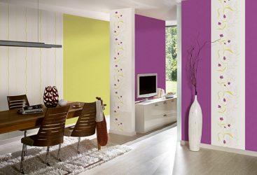 Обои в интерьере (прихожей, гостиной, спальни, кухни). От теории к практике + 190 ФОТО