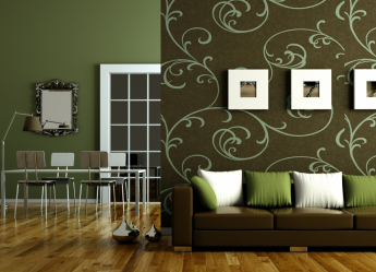 Обои в интерьере (прихожей, гостиной, спальни, кухни). От теории к практике + 190 ФОТО