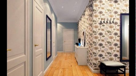 Обои в интерьере (прихожей, гостиной, спальни, кухни). От теории к практике + 190 ФОТО