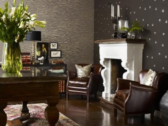 Обои в интерьере (прихожей, гостиной, спальни, кухни). От теории к практике + 190 ФОТО