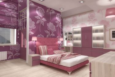 Обои в интерьере (прихожей, гостиной, спальни, кухни). От теории к практике + 190 ФОТО