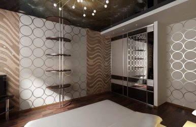 Обои в интерьере (прихожей, гостиной, спальни, кухни). От теории к практике + 190 ФОТО