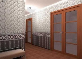 Обои в интерьере (прихожей, гостиной, спальни, кухни). От теории к практике + 190 ФОТО