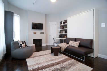 230+ Фото Идей интерьеров 1-й (однокомнатной) Квартиры в 40 кв.м. Простой и стильный современный дизайн