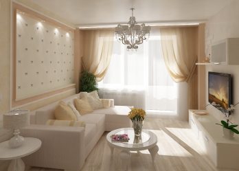 230+ Фото Идей интерьеров 1-й (однокомнатной) Квартиры в 40 кв.м. Простой и стильный современный дизайн