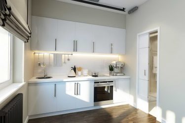 230+ Фото Идей интерьеров 1-й (однокомнатной) Квартиры в 40 кв.м. Простой и стильный современный дизайн