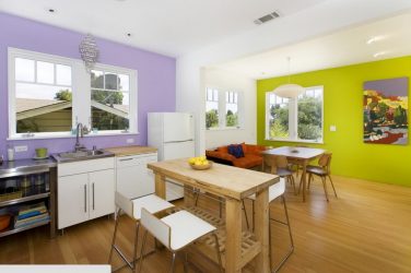 Отделка стен на кухне: 205+ Фото Вариантов (панели, ламинат, штукатурка). Как сочетать практичность с эстетикой?