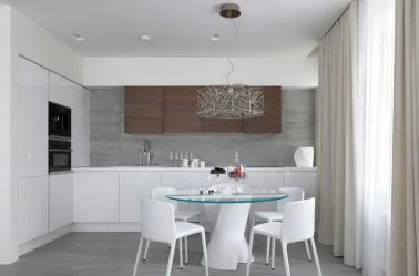 Отделка стен на кухне: 205+ Фото Вариантов (панели, ламинат, штукатурка). Как сочетать практичность с эстетикой?