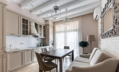 Отделка стен на кухне: 205+ Фото Вариантов (панели, ламинат, штукатурка). Как сочетать практичность с эстетикой?