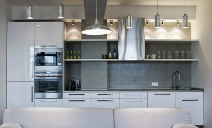 Отделка стен на кухне: 205+ Фото Вариантов (панели, ламинат, штукатурка). Как сочетать практичность с эстетикой?