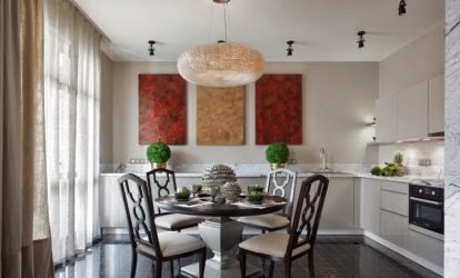 Отделка стен на кухне: 205+ Фото Вариантов (панели, ламинат, штукатурка). Как сочетать практичность с эстетикой?