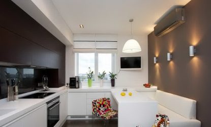 Отделка стен на кухне: 205+ Фото Вариантов (панели, ламинат, штукатурка). Как сочетать практичность с эстетикой?