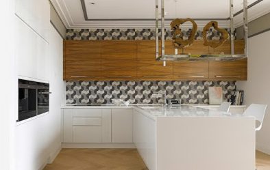 Отделка стен на кухне: 205+ Фото Вариантов (панели, ламинат, штукатурка). Как сочетать практичность с эстетикой?