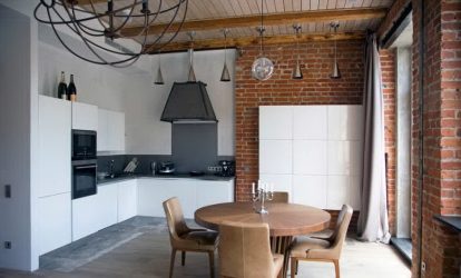 Отделка стен на кухне: 205+ Фото Вариантов (панели, ламинат, штукатурка). Как сочетать практичность с эстетикой?