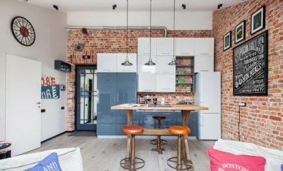 Отделка стен на кухне: 205+ Фото Вариантов (панели, ламинат, штукатурка). Как сочетать практичность с эстетикой?