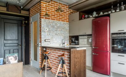 Отделка стен на кухне: 205+ Фото Вариантов (панели, ламинат, штукатурка). Как сочетать практичность с эстетикой?