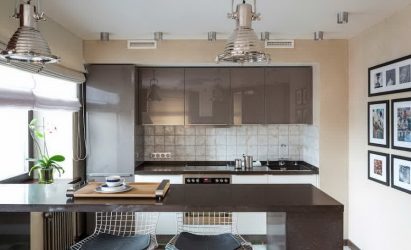 Отделка стен на кухне: 205+ Фото Вариантов (панели, ламинат, штукатурка). Как сочетать практичность с эстетикой?