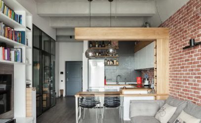 Отделка стен на кухне: 205+ Фото Вариантов (панели, ламинат, штукатурка). Как сочетать практичность с эстетикой?