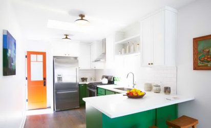 Отделка стен на кухне: 205+ Фото Вариантов (панели, ламинат, штукатурка). Как сочетать практичность с эстетикой?