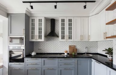 Отделка стен на кухне: 205+ Фото Вариантов (панели, ламинат, штукатурка). Как сочетать практичность с эстетикой?