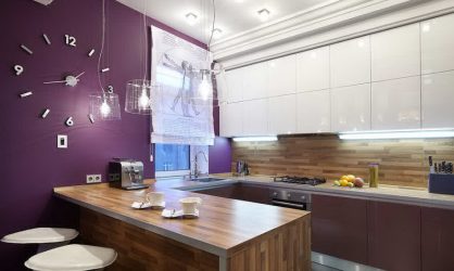 Отделка стен на кухне: 205+ Фото Вариантов (панели, ламинат, штукатурка). Как сочетать практичность с эстетикой?