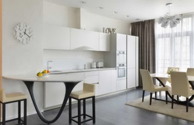 Отделка стен на кухне: 205+ Фото Вариантов (панели, ламинат, штукатурка). Как сочетать практичность с эстетикой?